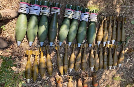 Pençe-Kaplan Operasyonu'nda PKK'ya ait çok sayıda silah ve mühimmat ele geçirildi