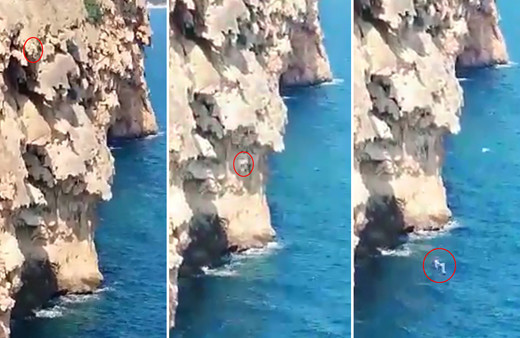 Antalya'da iddia için 40 metreden denize atlayan Rus genç öldü