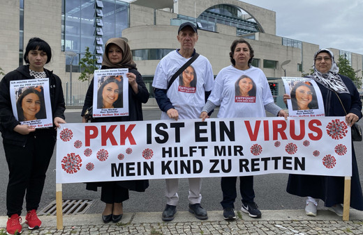 Almanya'da kızı PKK tarafından kaçırılan anne PKK'yı virüse benzetti