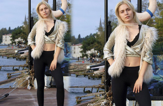 Tepkiler anında geldi Aleyna Tilki şortlu fotoğraflarıyla olay oldu