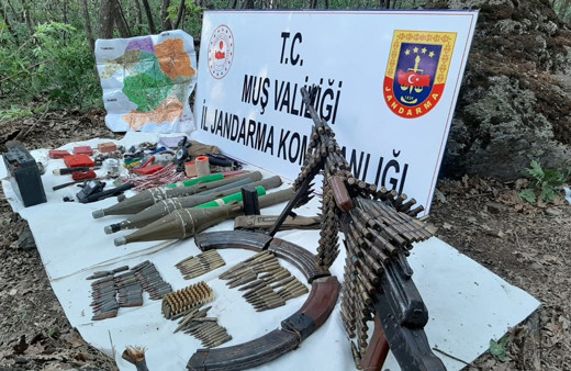 Muş'ta terör teröristlere bir darbe daha