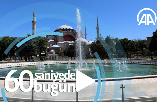 60 saniyede bugün (10 Temmuz 2020)