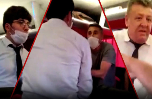 Yolcular kaydetti! Otobüste pes dedirten görüntüler