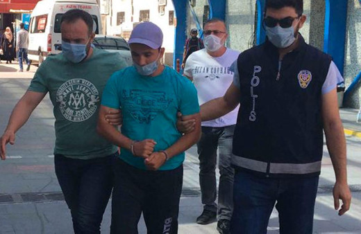 Konya'da 155 suç kaydı bulunan zanlı tutuklandı