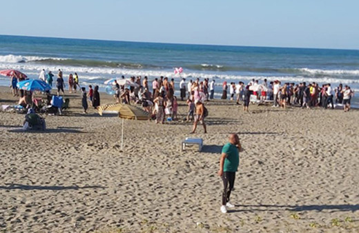 Denizde can pazarı! 9 kişi boğulma tehlikesi geçirdi