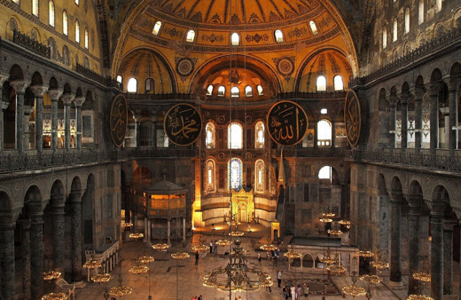 Ayasofya büyük güne böyle hazırlanıyor