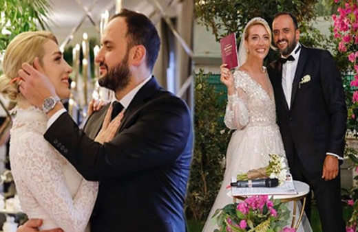 Ünlü sunucu Cansu Canan Özgen evlendi