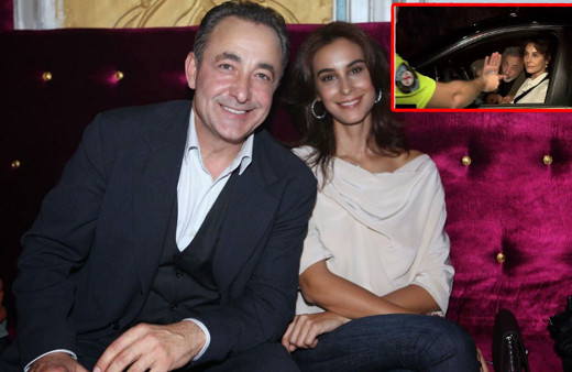 Arzum Onan'la Mehmet Aslantuğ polis çevirmesine takılınca gergin anlar yaşandı