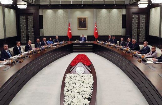 Cumhurbaşkanlığı Kabinesi Külliye'de toplandı