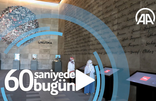 60 saniyede bugün (13 Temmuz 2020)