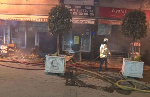 Bağcılar'da çok sayıda işyerinde yangın