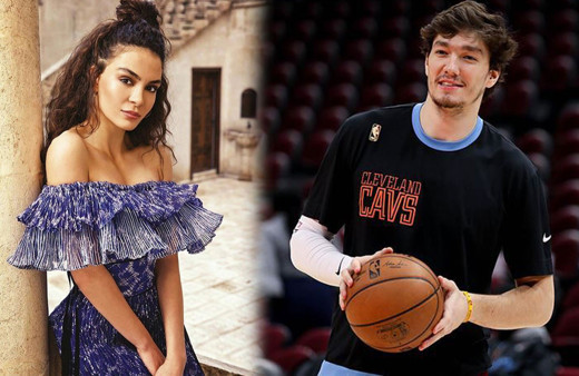 Cedi Osman ve Ebru Şahin aşkı! İkili işte böyle yakayı ele verdi