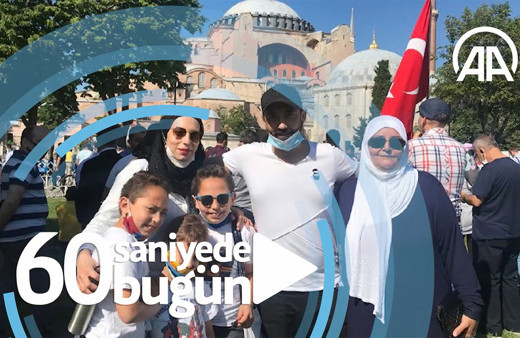 60 saniyede bugün (14 Temmuz 2020)