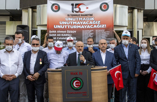 Hak-İş'ten 15 Temmuz açıklaması