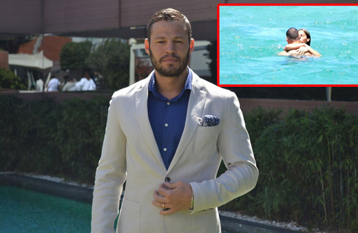 Survivor şampiyonu Avatar Atakan denizde aşka geldi! Birbirlerini öpmeye doyamadılar