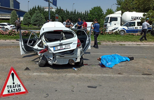 Konya'da caddeye can pazarı kuruldu! 1 ölü 5 yaralı