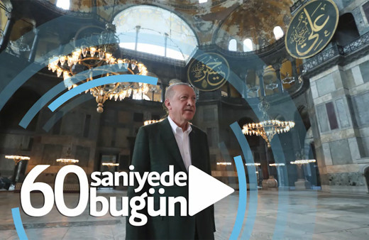 60 saniyede bugün (19 Temmuz 2020)