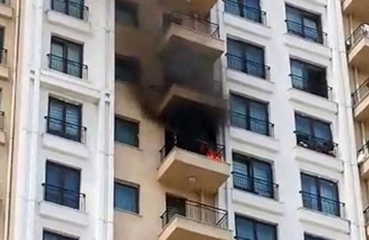 Esenler’de dehşet anları: Klima bomba gibi patladı