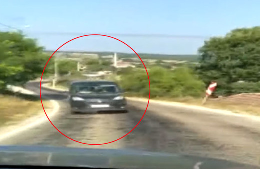 Trafik magandaları Bursa'da dehşet saçtı