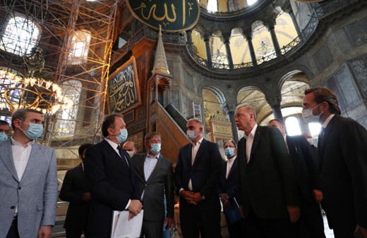 İBB'den Ayasofya’daki ilk cuma namazı için dikkat çeken önlemler