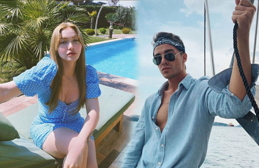 Survivor şampiyonu Cemal Can Canseven Danla Bilic ile tatilin keyfini böyle çıkarıyor