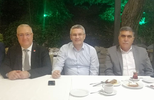 CHP'li il başkanları kurultay öncesi bir araya geldi