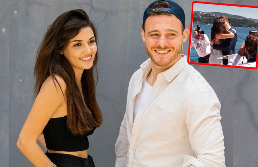 Kerem Bürsin Hande Erçel öpüşmesini sızdıran çalışan kovuldu sert uyarı geldi