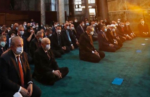 Meclis Başkanı Şentop fotoğrafını paylaştı! 'Fatih’inin vasiyeti yerine geldi'