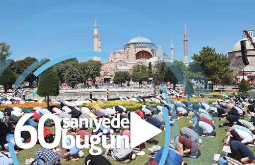 60 saniyede bugün (24 Temmuz 2020)