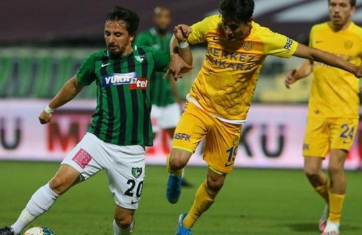 Ankaragücü'nden Süper Lig'e galibiyetle veda