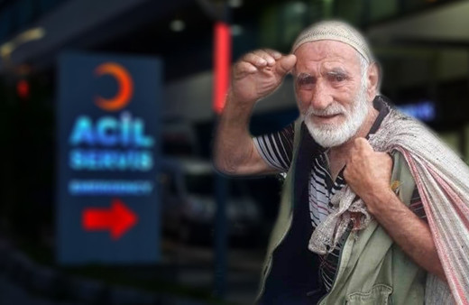 Trabzon'da sokulan yaşlı adam öldü