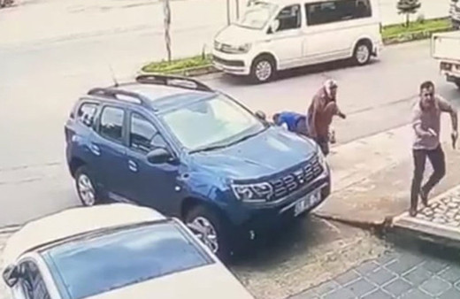 Trabzon'da park yeri kavgasında cinayet anının görüntüleri ortaya çıktı