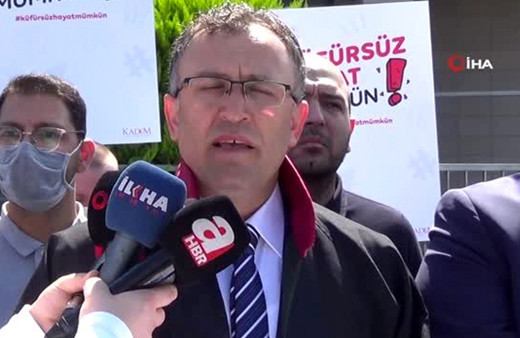 Şehit eşi ve Hilal Kaplan'a hakaret eden SP'li Ebubekir Savaşan hakkında suç duyurusu