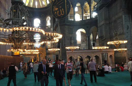 Ayasofya Camii'ndeki eserler ne olacak? İşte detaylar
