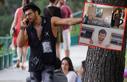 Can Yaman için İspanyol hayran evine yapmadığını bırakmadı kartoneti bile var