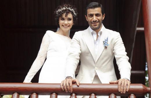 Arzum Onan nikah şahidi oldu Songül Öden iş insanı Arman Bıçakçı ile evlendi