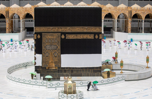Kabe hiç böyle bir hac yaşamadı! Şeytana atılacak taşlar bile steril
