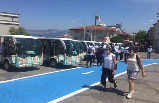 Adalar'da elektrikli araçlar seferlere başladı! Elektrikli araç fiyat tarifesi