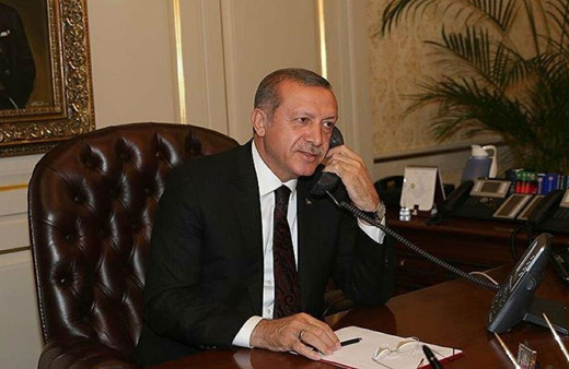 Cumhurbaşkanı Erdoğan liderlerle bayramlaştı