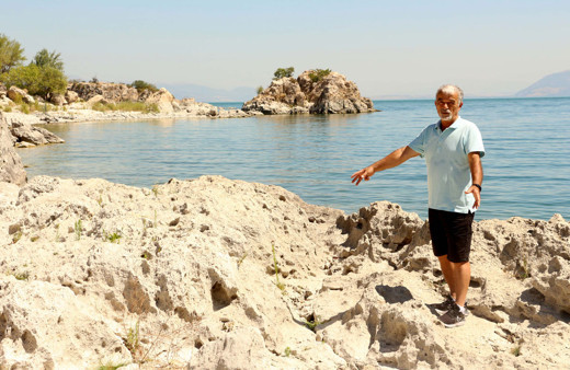 Eğirdir Gölü'nde 11 yıldaki su kaybı miktarı 100 kilometrekareye yaklaştı