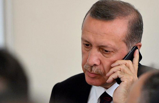 Erdoğan, Lübnan Cumhurbaşkanı ile telefonda görüştü