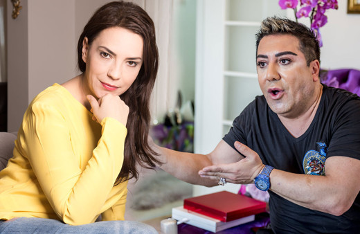 Murat Övüç Yeşim Salkım'a ağza alınmayacak küfrü ard arda söyleyip durdu