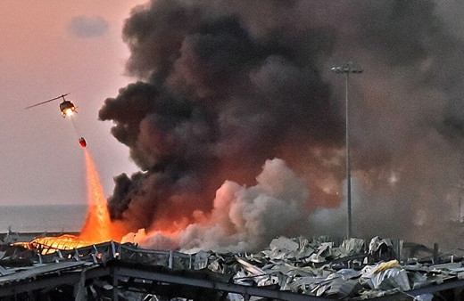 Lübnan'daki şiddetli patlama! ABD'den vatandaşlarına 'zehirli gaz' uyarısı