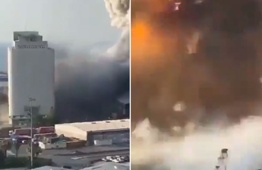 Beyrut'taki patlamaya ilişkin yeni görüntü videoyu çeken öldü mü?