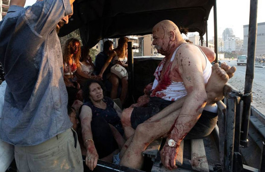 Beyrut'ta korkunç görüntüler! Ölü sayısı artıyor işte Beyrut patlamasının nedeni