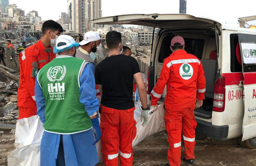 İHH ekipleri Beyrut’ta çalışmalara başladı
