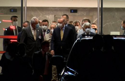 Erdoğan'dan o isme geçmiş olsun ziyareti