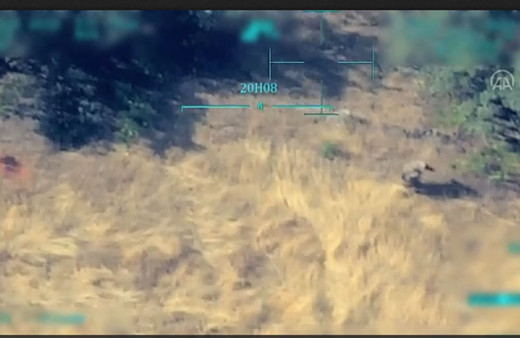 PKK'nın hain 'orman yakma' planı ifşa oldu! İHA'lar teröristleri yakarken kaydetti