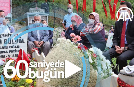 60 saniyede bugün (11 Ağustos 2020)