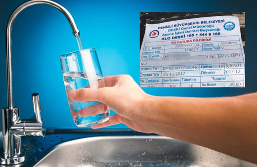 Denizli en pahalı suyu içiyor! İstanbul 21. oldu işte şehir şehir su fiyatları listesi
